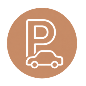 Grand parking gratuit et dépose minute